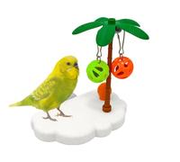 Bird Cage Perch Cloud Shape Cockatiel Jumping Playing Spot | Parrot Perch for Macaw Canary Lovebird Conure Grinding Foraging Viewing Watching Beak