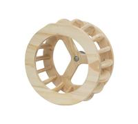 Bird Cage Perch - Rotating Wooden Seat for Cage | Interactive Play Pole for Pets Such as Canary Lovebird Conure Parakeet Home