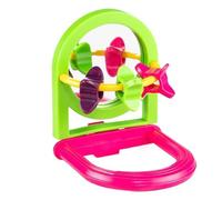 Bird Cage Perch Toy - Educational, Fun, Colourful, Safe, Material, Compact Design | Play Accessories Promotes Exercise, Problem Solving, Social Commitment at Vö