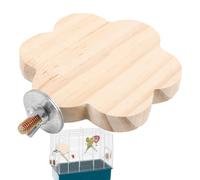 Bird Cage Perch, Wood, Non-Slip, Stable Play and Resting Place, Perch for the Cage, for Conure Macaw Inseparable Canary Fink as well as for Living Room, Balcony and Bedroom