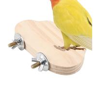 Bird Cage Perch - Wooden Toy for Birds Non-Slip and Stable | Parrot Cage Perch - For Birds Like Conure, Macaw Lovebird, Canary, Cockatoo, Finch And For The