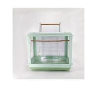 Bird cage Pet Bird Cage Parrot Ecological Transparent Acrylic Special Large Villa Home Pet Products(Green)