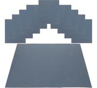 Bird Cage Sandpaper Sheets - 10 Pack Silicon Carbide Gravel Liner Paper for Small Birds Safe and Comfortable Birdcage Bedding