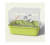 Bird Cage Special Bird Cage Small Household Breeding Horizontal Wire Bird Cage Parrot Cage(Medium)