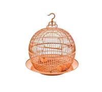 Bird Cage Spherical Bottom Tray Bird Cage Decorative Ornamental Cage Small Parrot Bird Cage Pet House
