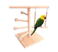 Bird Cage Stand, Perch, Shotes Playground Safe Toy, Multifunctional Bass, Natural Bird Toy for Beginners, Home Users, Business Users