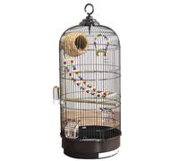 Bird Cage - Sturdy & Ventilated Metal House for Lovebirds, Budgies, Parakeets, and Small Birds, Ideal for Indoor & Outdoor Use