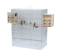 Bird Cage The Parrot Bird Cage Big Yards Metal Bold Starling Breeding Bird Cage Decoration House Nest Flight Cage