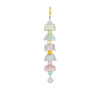 Bird Cage Toy, Beak Whetstone - Multifunctional Pet Grinding Accessories | Beak Sharpening Stone Set with Bell | Suitable Macaw, Sparrow, , Cockatiel, Finch, Parag