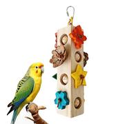 Bird Cage Toys,Cockatiel Chew Accessories - Parrot Chewing Toys - for Macaws Lovebird Conures Finches Love Tearing Climbing Enrichment Training Activity Play