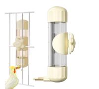 Bird Cage Water Dispenser 200ml Transparent Automatic Firing Pin Design