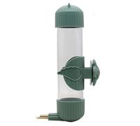 Bird Cage Water Dispenser - Automatic Bottle Feeder, Sealed Source Drinking Station, Reliable Hydration Tool Component, Sturdy Synthetic Accessory Case Unit | for Budgies Cockatiel Lovebird