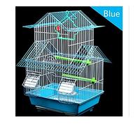 Bird Cages Bird Cage Tiger Skin Parrot Cage Big Villa Bird Cages For Iron Culture Of Parrots Birdhouse Large Bird Cage Bird Carrierred,Red