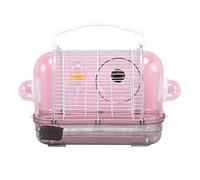 bird cages Clear Abs Travel Cage Parrot Birdcage Ventilation Detachable Bird Cage Small Durable Bird Carriers for Outdoor Yard Easy to carry