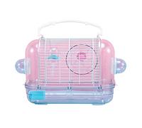 bird cages Clear Abs Travel Cage Parrot Birdcage Ventilation Detachable Bird Cage Small Durable Bird Carriers for Outdoor Yard Easy to carry