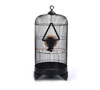 Bird Cages European Style Metal Bird Cage Creative Round Bird Cage Pearl Bird Canary Bird Cage Bird Carrier
