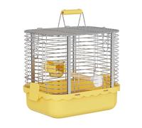 Bird Cages for Cockatiels and Small Birds - Multi-Fixing Buckles and Integrated Flushing for Peony, Munia, Pearl Bird, and Canary