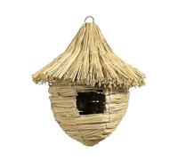 bird cages Handmade Birdcages Natural Fiber Straw Birdhouse Creative Unique Bird Cage Durable Bird Carriers for Travel Home Gifts Easy to carry