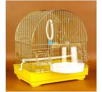 bird cages Hanging Birdcages Parakeet Bird House Metal Bird Carriers Small Ornamental Bird Cage for Indoor Outdoor Easy to carry