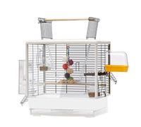 bird cages Large Bird Cage Clear Ornamental Birdcages Luxury Breeding Bird Carriers Square Flight Cage for Multiple Small Birds Easy to carry