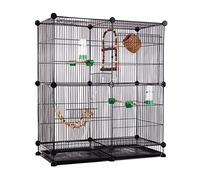 bird cages Large Bird Cages Metal Birdcage Creative Bird House Carrier Pet Products Flight Cage Parrot Birdhouse for Outdoor Balcony Easy to carry