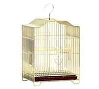 Bird Cages Metal Birdcage Spacious Villa with Multi Doors and Pull-Out Chassis for Parrots - Ideal Hanging Home