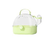 Bird Cages Parrot Bird Cage Outdoor Small Portable Acrylic Take-away Special(Green)
