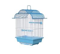 bird cages Parrot Bird Cage Special Home Large Ecological Villa Comfortable(Blue)