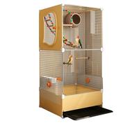 Bird Cages, Parrot & Parakeet Cage, Animal Cage with Stand for Canary, Lovebird, Finch, Small Budgies, Travel Canary Cage