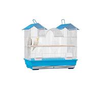 Bird Cages Parrot Starling Cage Household Pet Cage Large Group Bird Breeding Bird Cage Suitable For Small And Medium-Sized Birds, Such As Canaries, Love Birds Bird Carrier (A)