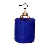 bird cages Round Bird Carriers Small Size Birds Flight Hanging Birdcage Retro Flight Cage Abs Flat-top Bird Cages for Home Backyard Easy to carry,A1 (A4)