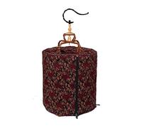bird cages Round Bird Carriers Small Size Birds Flight Hanging Birdcage Retro Flight Cage Abs Flat-top Bird Cages for Home Backyard Easy to carry,A1 (A2)