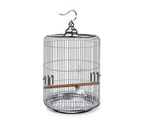 bird cages Round Birdcages Wall Hanging Bird Carriers Vintage Style Metal Flight Cage Portable Outdoor Bird House Carrier for Parrot Easy to carry