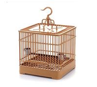 bird cages Vintage Birdcages Square Hanging Bird Cage Breathable Abs Bird Carriers Square Bird House Carrier for Garden Outdoor Easy to carry