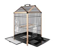 bird cages Wrought Iron Birdcages Portable Metal Bird Carriers Luxury Bird Cage Small Simple Bird House Carrier for Small Sized Bird Easy to carry
