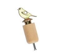 Bird Call Whistle, Wooden Hand-Twisted, 1pc, Bird Training Whistle, Portable Sound Toy, Wooden Design, For Family Friends Park Garden Outdoor Indoor Halloween Ceremony Theater Event Display