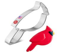 Bird Cardinal Cookie Cutter 12,7 cm, Made in USA by Ann Clark