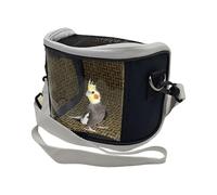 Bird Carrier Backpack - Bird Carrier | Lovebirds Outdoor Carrying Pouchs | Breathable Cockatiel Carriers | For Macaw Budgies Vet Visit Short Trips Walking Pet Parents Animal Lovers Trainers Volunteer
