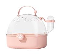 Bird Carrier Backpack - Small Bird Travel Carrier | Small Pet Carrier Case | Transparent Portable Bag with Panoramic Window and Water Bottle, External Case C