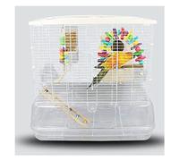 Bird Carrier Bird Cage Parrot Cage Breeding Cage With Food Container Suitable For Parakeet Canary Love Bird Parrot Transparent Birdhouse Animal Cages