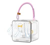 Bird Carrier | Breathable and Portable Transparent Cage - Transparent Parakeet Carrier | for Parakeet Parakeet Parakeet Canary Bourke Cockatiel Hamster Squirrel Flying Parrot