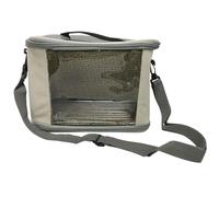Bird Carrier Cage Squirrel Travel Bag Folding Portable Carrier Bag for Small Bird with Transparent Window Travel Perch Small