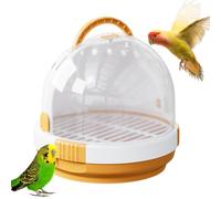 Bird Carrier | Clear Parrot Travel Cage | Portable Parrot Carrier With Locking Latch | Pet Travel Cage Ideal For Outdoor Walks, Vet Visits & Safe Comfortable Bird Transport