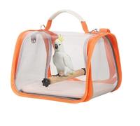 Bird Carrier Comfortable Handle Clear Window Pet Supplies