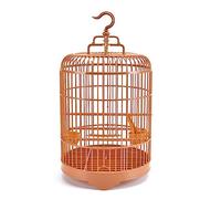 Bird Carrier Display Birdcage Portable Retro Bird Parrot Cage Oriole Muffin Small Villa Round Birdcage Animal Cages