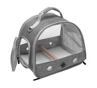 Bird Carrier for Travel - Portable Rear Cage Transparent Transport Bag | Breathable Cage for Small Birds, Hamsters, Rabbits, Comfortable and Safe for Travel