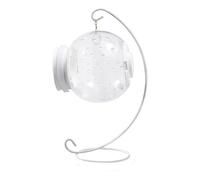 Bird Carrier - Portable Round Cage, Clear Enclosure | Wedding Party Decoration Cage, Indoor Outdoor Bird Cage Display, Bird Cage with Travel Scenario