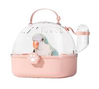 Bird Carrier Travel Cage - Parrot Parakeet Carrier | Small Pet Carriers Case, Portable Compact Carriers With Water Bottle Portable For Outdoor Wild Small Parakeets And Many Other Birds