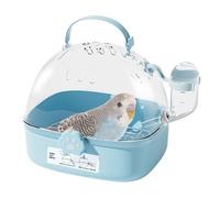 Bird Carrier with Water Bottle & Ventilation for Pets, Air Travel, Car Trips, Walks and Small Animals