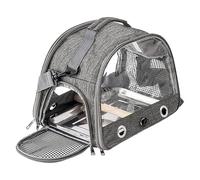 Bird Carry Bag Bird Travel Cage with Shoulder Strap Bird Travel Carrier Animals Outside Travel Cage Portable Bird Carrier Travel Bag for Budgies Parakeets Gentoo